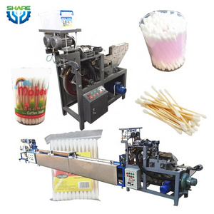 Iodophor Cotton Swab Drying Machine Cotton Ear Buds Packing Making Machine Production Line