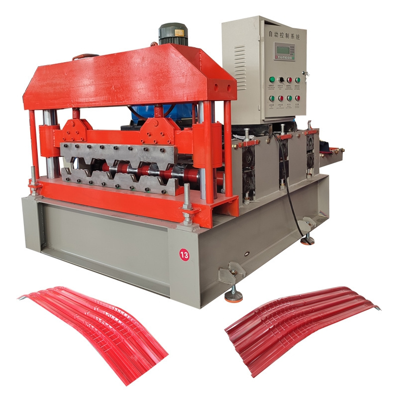 K Span 30 Arch Roof Crimp Curved Roofing Sheet Making Machine Building Hydraulic Sheet Metal Cutting and Bending Machine