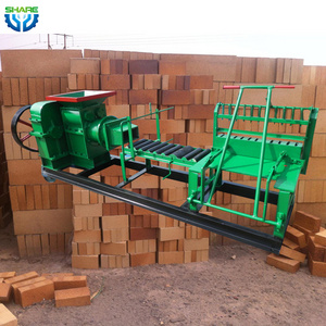 Automatic Block Making Machine Interlock Clay Red Brick Making Machine Manual Mobile Soil Mud Clay Bricks Making Machine