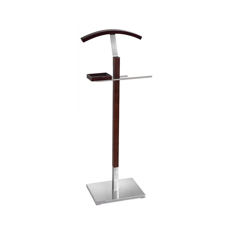 Modern Luxury Clothes Coat Hanger Standing Space Saving Multifunction Metal Hanging Coat Racks With Marble Base