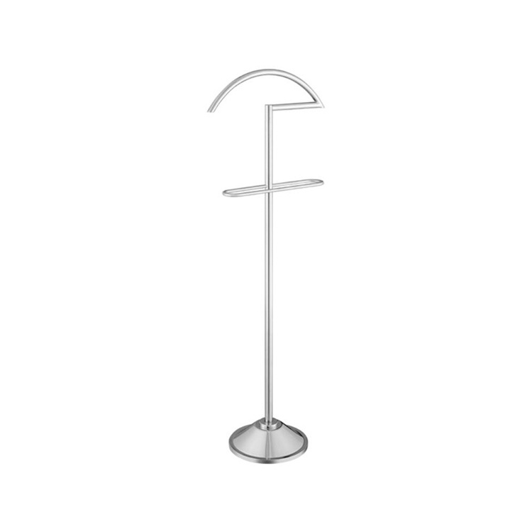 Modern Luxury Clothes Coat Hanger Standing Space Saving Multifunction Metal Hanging Coat Racks With Marble Base