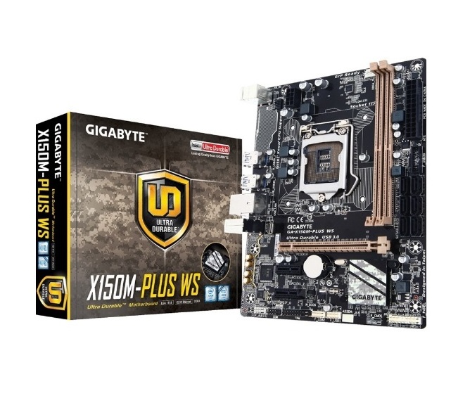 WHOLESALE FOR GIGABYTE X150M-PLUS WS LGA-1151 Micro-ATX DDR3 Xeon E3-1200 v5 CPU MOTHERBOARD