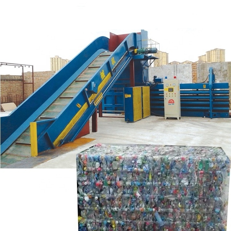 8-10 bales Plastic Baling Press Machine waste paper cardboard carton compactor baling machine baler machine