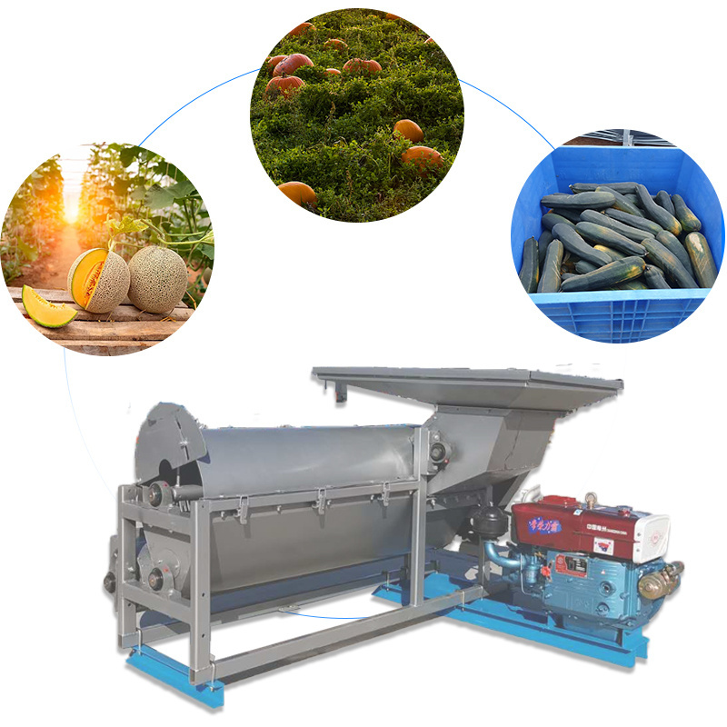 Distributor electric melon pumpkin seed harvester sale with price