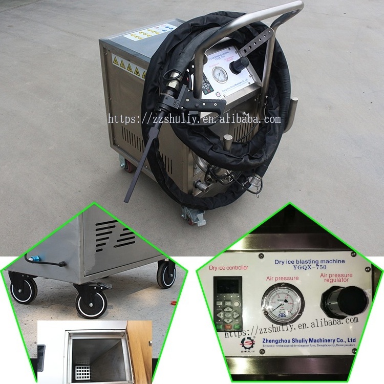 Factory Price Co2 dry ice machine dry ice cleaning blasting machine