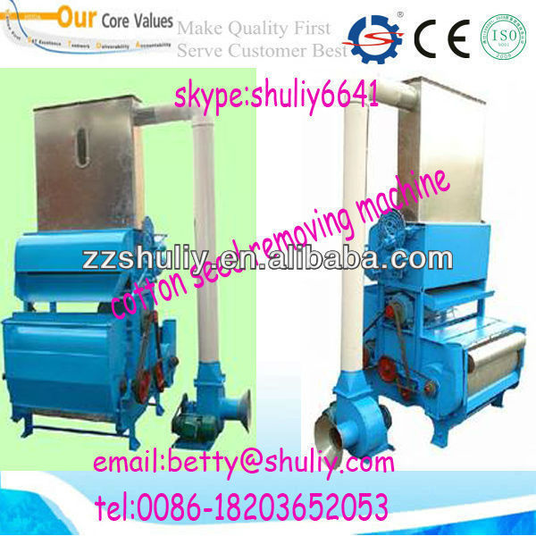 roller type cotton ginning machine/cotton seeds removing machine