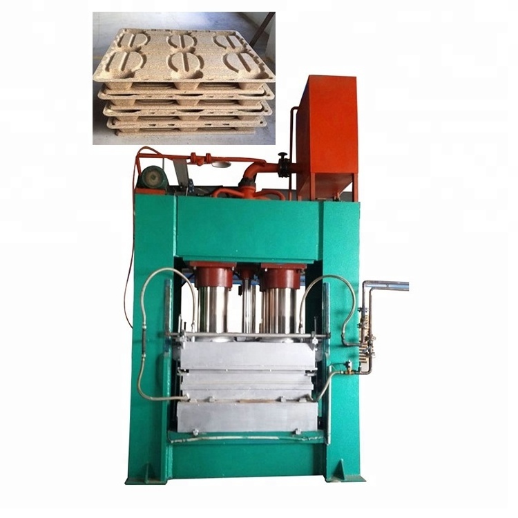 compressed waste wood pallet price / compressed sawdust pallet machine