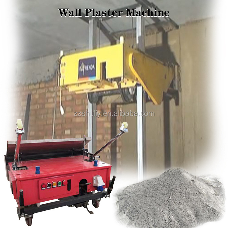 china products automatic cement wall finishing plastering plaster construction machinery