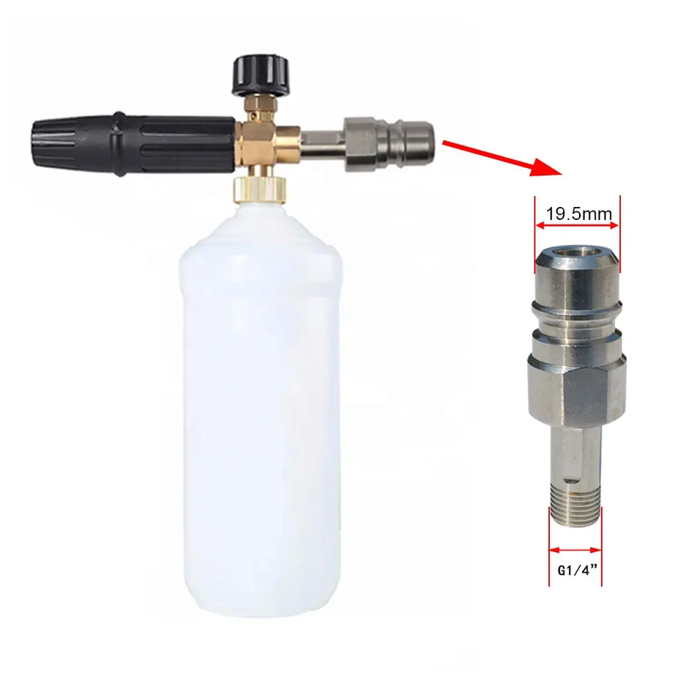 High Pressure Washer Snow Foam Lance Foam Cannon Foam Spear Gun For Car Washer