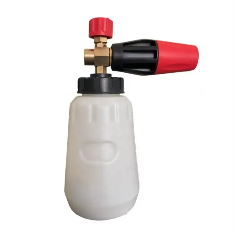 Spray Gun For 1000ml Soap Foam Generator Foam Cannon Full Brass Snow Foam Lance Car Washer