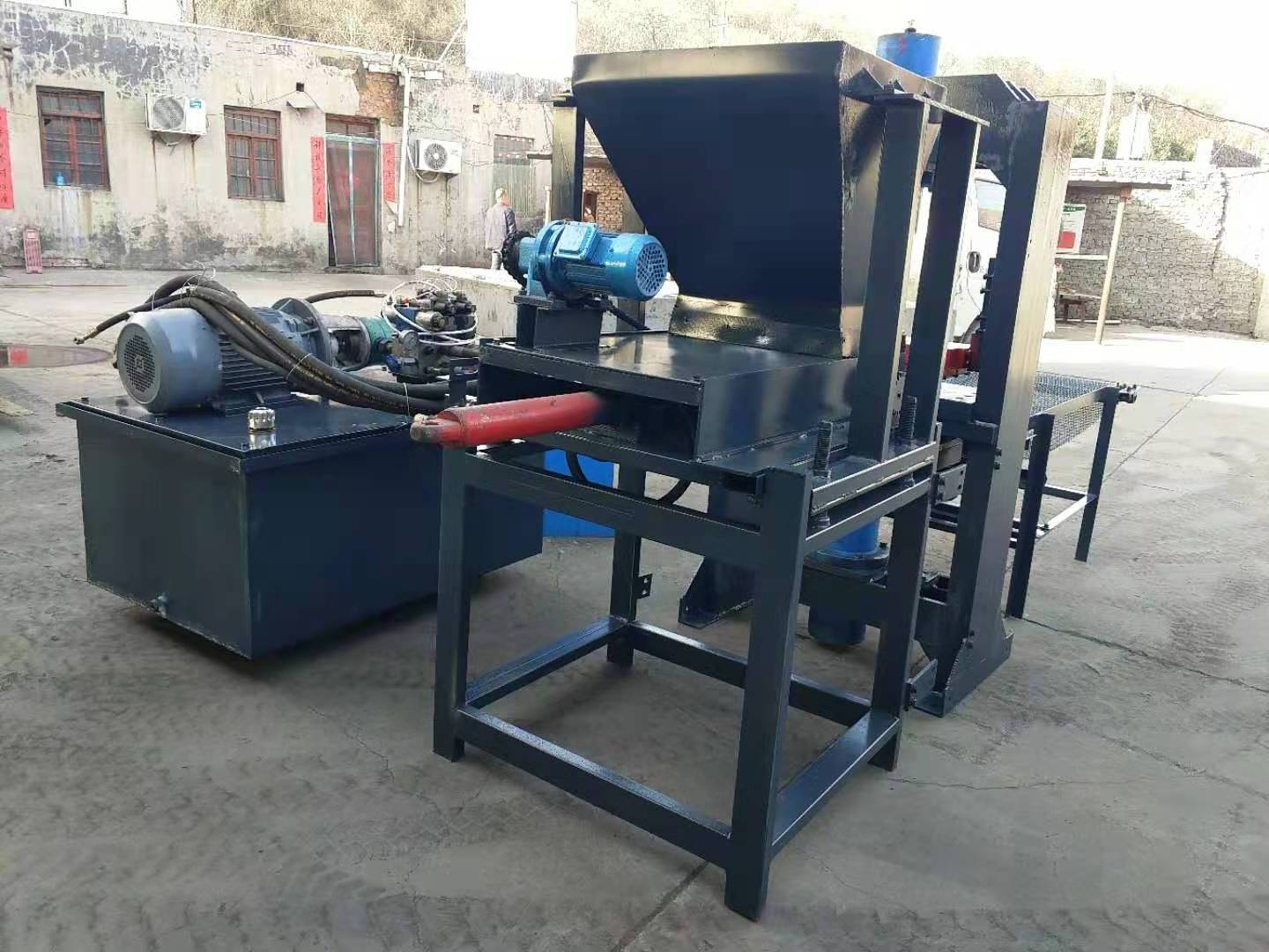 100-200t pressure hydraulic type cube charcoal shisha briquettes making machine