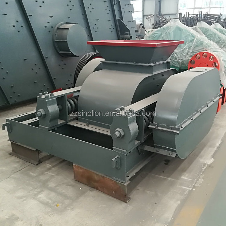 Coal Gangue Double Toothed Roll Crusher / Stone Gold Two Rollers Crusher