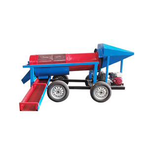 Small Mobile Scale Gold Trommel Washing Plant Portable Gold Mine Equipment Gold Trommel Screen