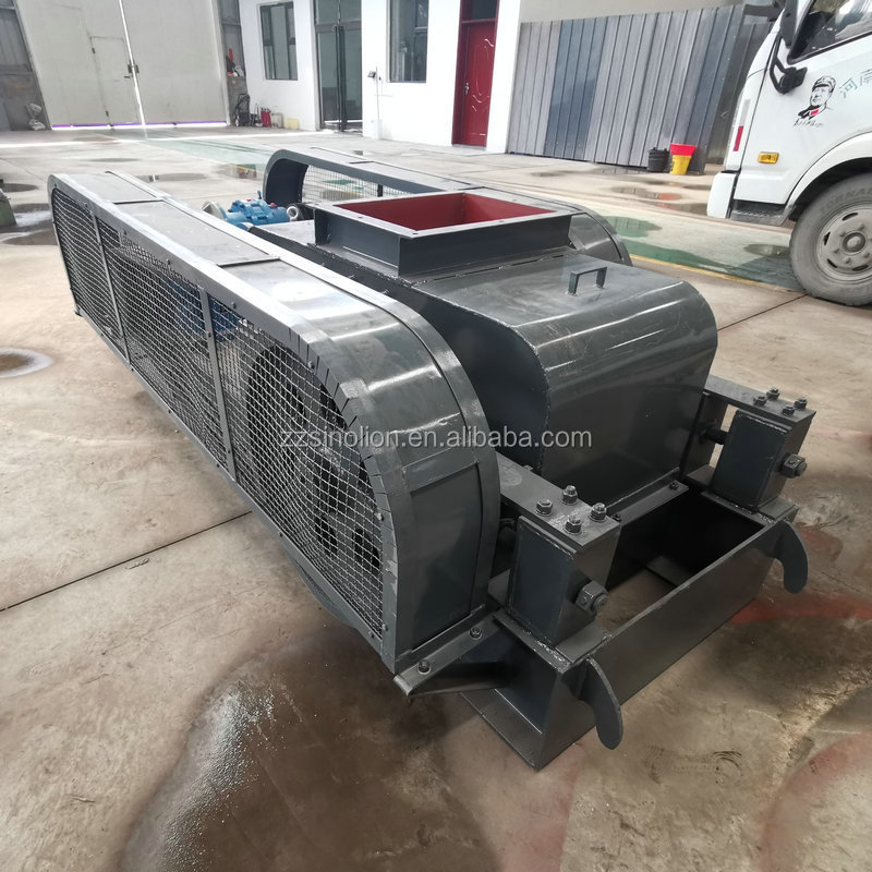 Coal Gangue Double Toothed Roll Crusher / Stone Gold Two Rollers Crusher