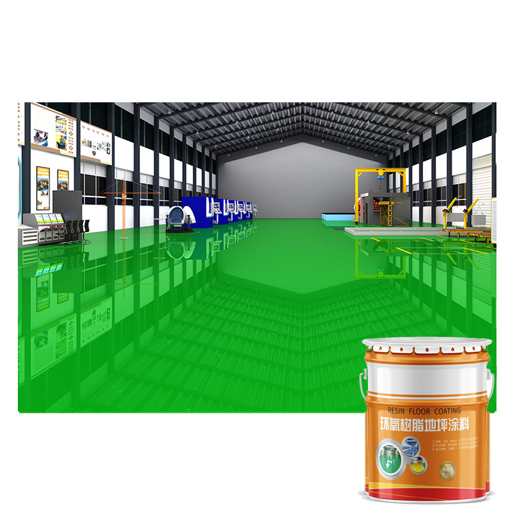 Epoxy resin floor paint Heavy Duty Floor Epoxy Solvent Primer Anticorrosive Coating Spray Tennis Court Paint