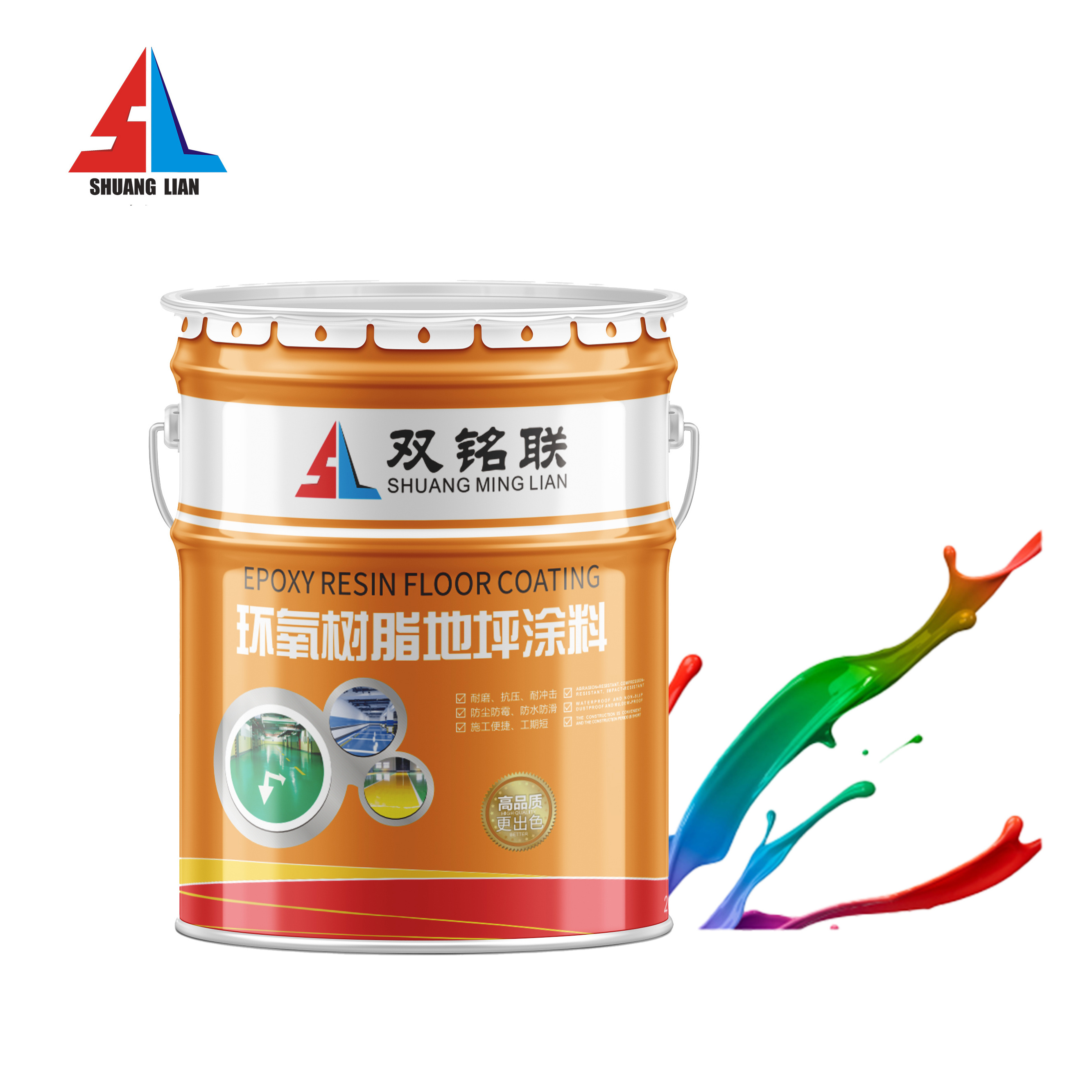 Durable Colored Epoxy Resin Paint Epoxy Floor Paint Hard Epoxy Resin Floor Paint