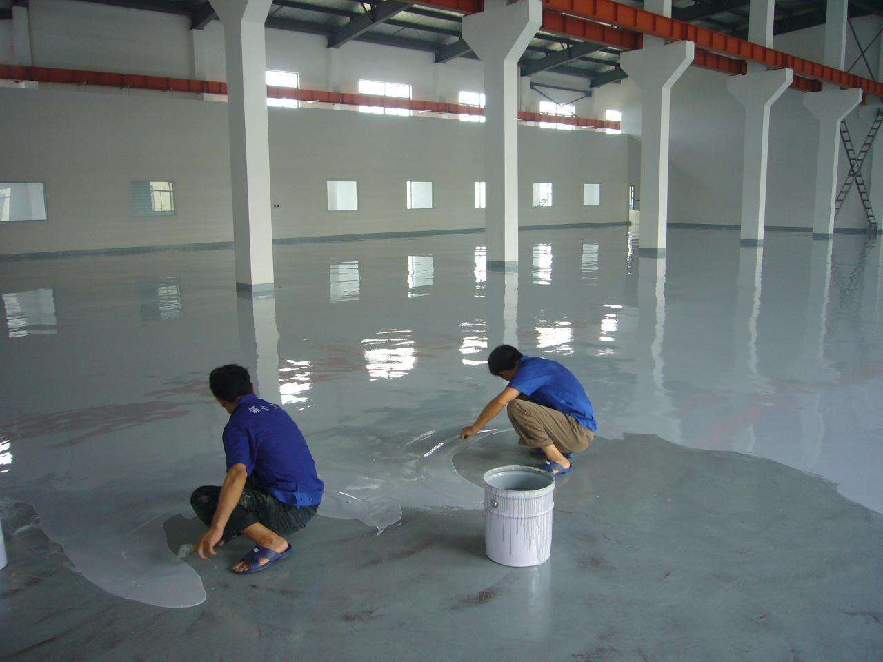 Crystal Clear Floor Paint High Quality Environmentally Friendly Odorless Solvent-Free Epoxy Resin Floor Paint For Playground