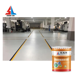 Waterborne Epoxy Resin Paint Cement Floor Coating for Indoor and Outdoor Household Workshop Durable Floor Paint