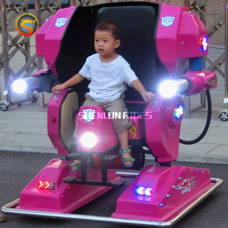 Kids Rides Party Game Riding Robot Amusement Walking Machine Kids Ride On Robot for Sale