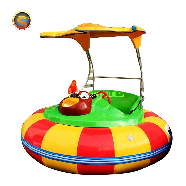 Electric Fiberglass Adult Water Play Equipment  Bumper Boat For Sale