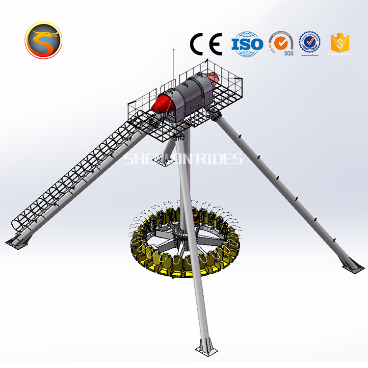 Cheap factory price amusement rides swing hammer rides theme park meteor big pendulum rides