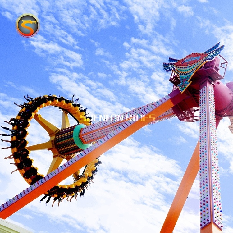 Cheap factory price amusement rides swing hammer rides theme park meteor big pendulum rides