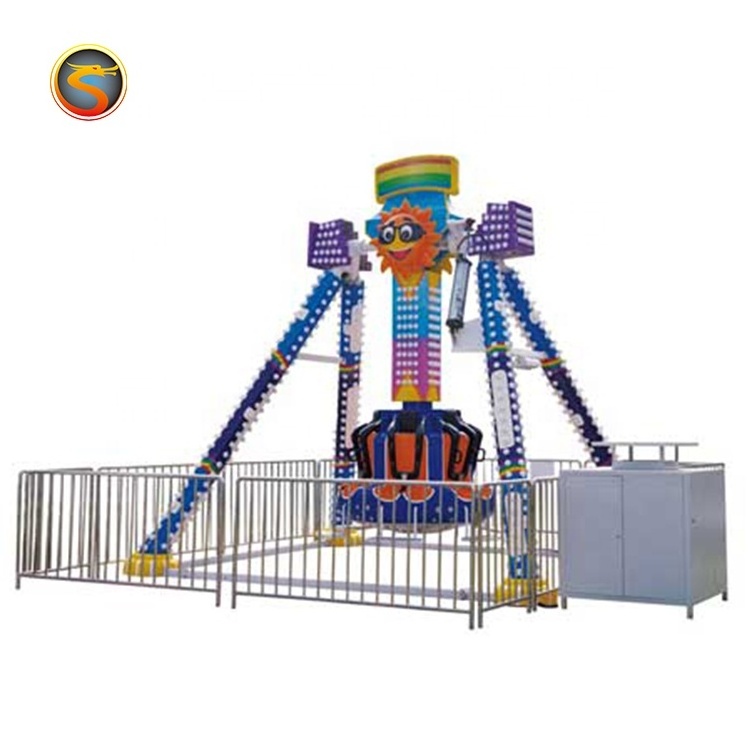 China Amusement Park Extreme Swing Type Rotating Small Mini Small Frisbee Pendulum Ride For Sale