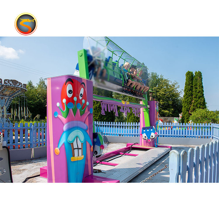 Cheap price amusement park swing rides theme park happy swing mini top spin rides for sale