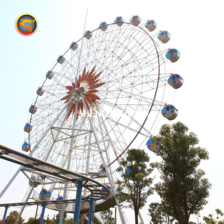 China factory funfair park electric carnival games Ferris Wheel Manufacturers For giant ferris wheel for sale