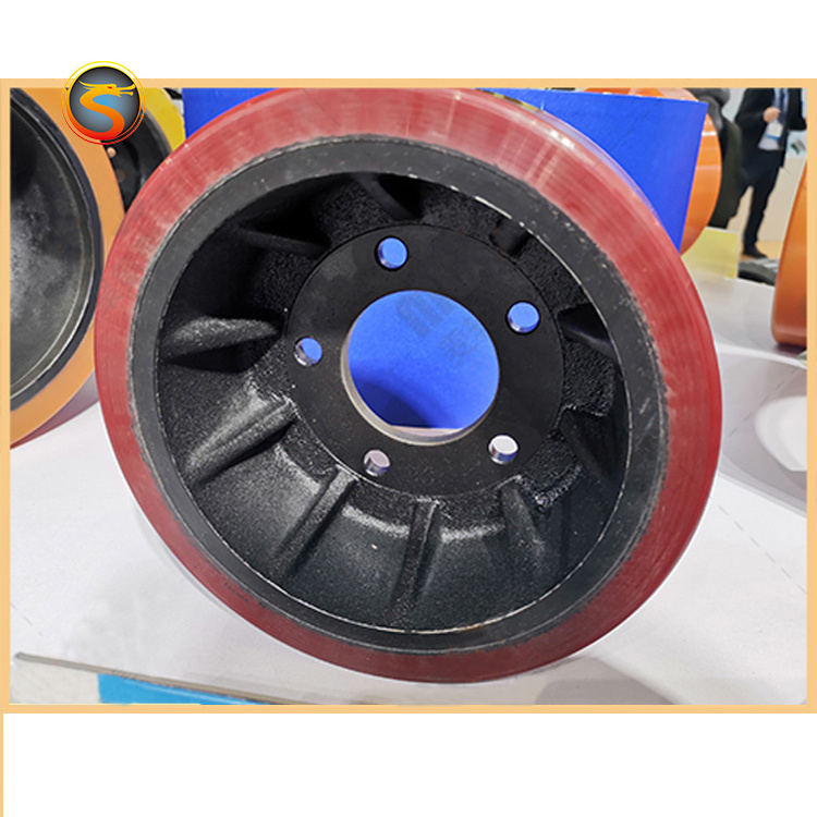 Hot sale roller coaster wheels polyurethane load bearing wheels rubber wheel