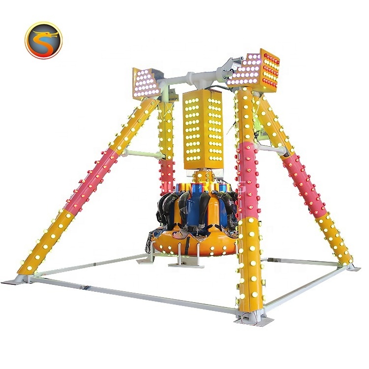 Amusement park selling rides carnival spinning swing ride small pendulum frisbee mini pendulum ride