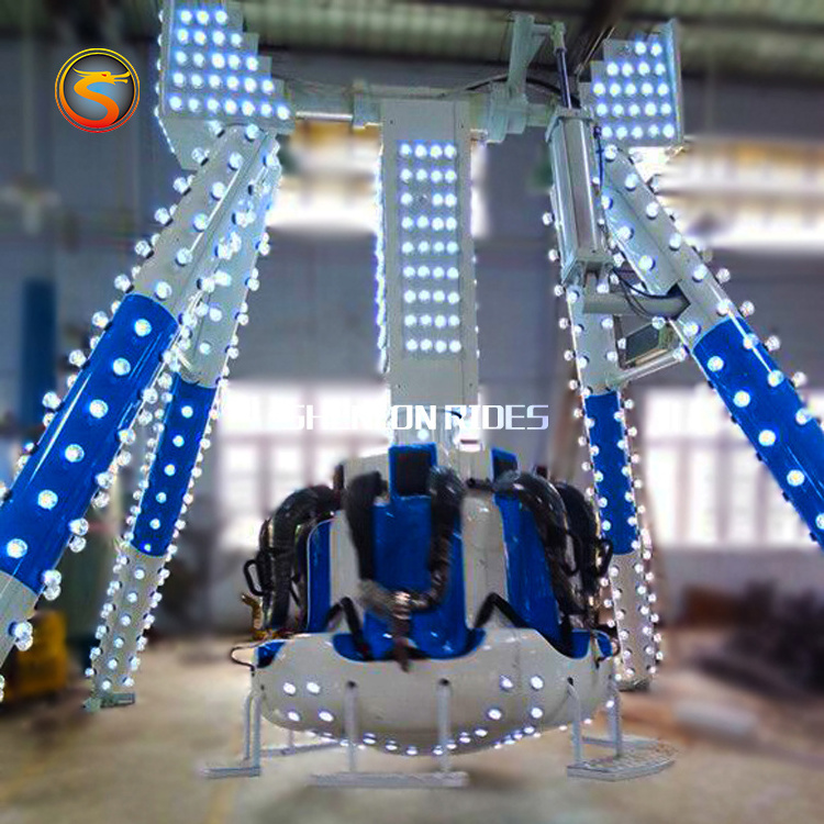 6 seats China Amusement Park Extreme Swing Type Rotating Small Mini Pendulum Ride