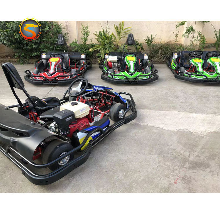 Cheap Price Single Double Go Kart Rides Engine Racing Car Games Kids Electric Drift Karts For Sale