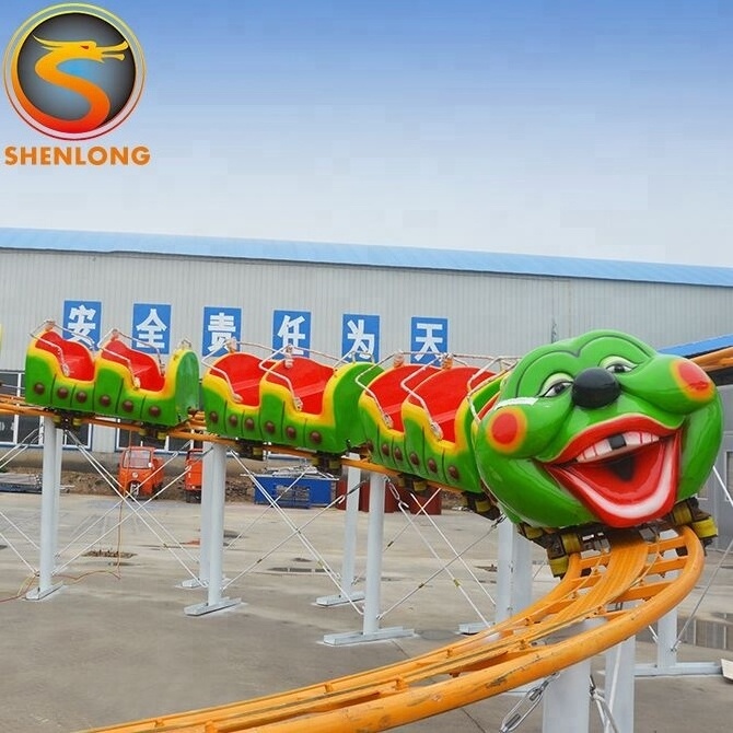 Cute! Amusement park small rides electric roller coasters