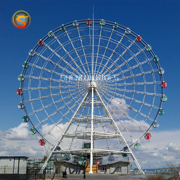 Amusement park attractions game electric LED light ferris wheel ride for sale