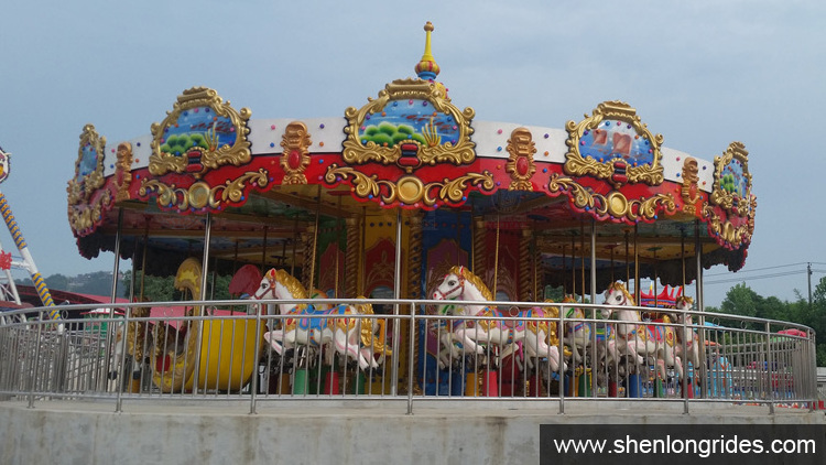 Kids Carousel Horse Rides Merry Go Round Carousel For Sale