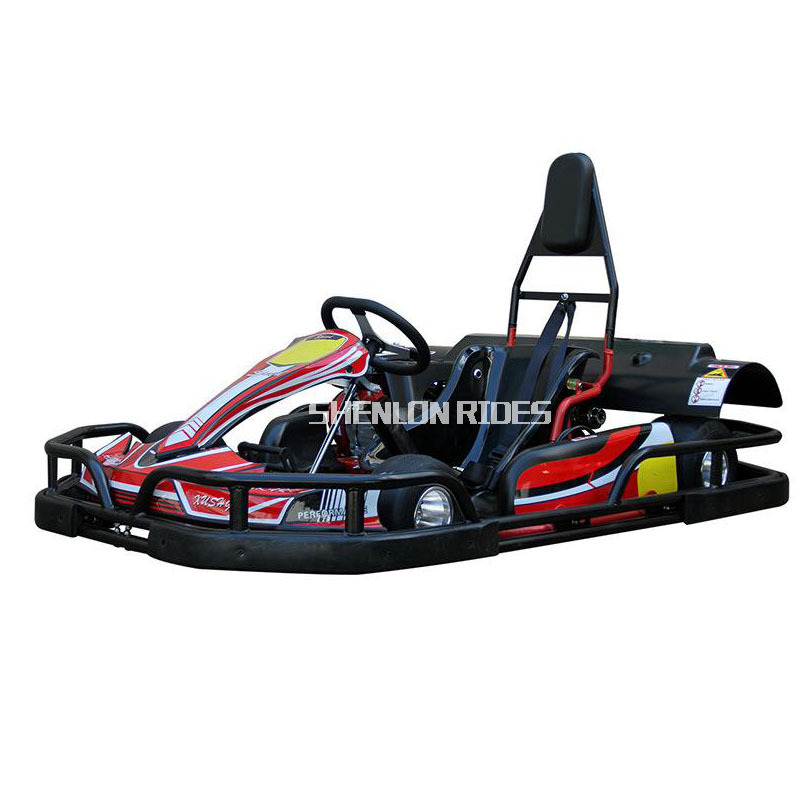 2022 Racing Pedal Kart Battery Powered Go Kart Electric Go Karts For Adults Teens Kids on promotion for sale