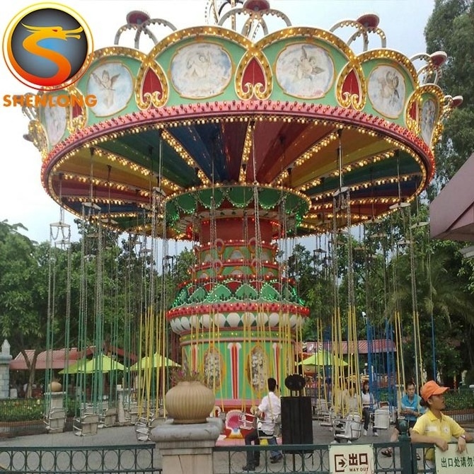 Good Deal Theme Park Ride Adult and Children Electric Amusement Flying Chair for Sale Park Attract