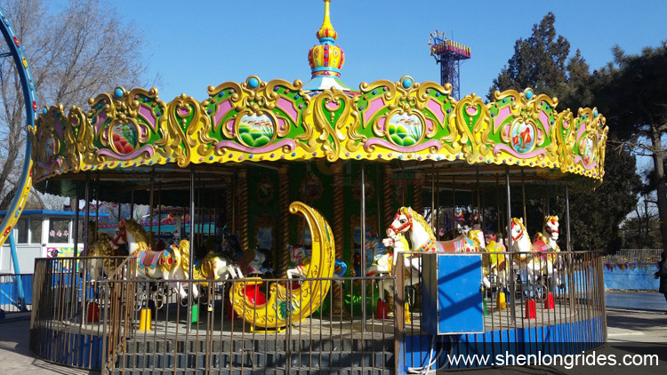 Kids Carousel Horse Rides Merry Go Round Carousel For Sale