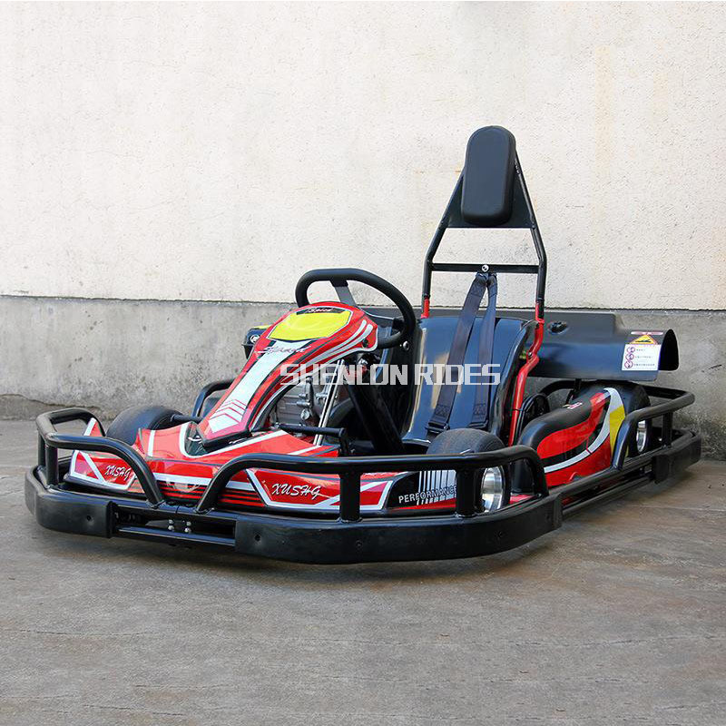 2022 Racing Pedal Kart Battery Powered Go Kart Electric Go Karts For Adults Teens Kids on promotion for sale