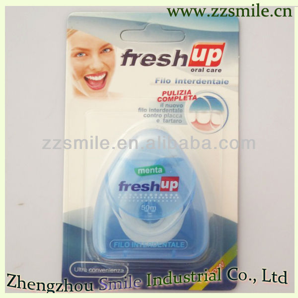 Sales promotion dental floss fresh up Italy bulk dental floss