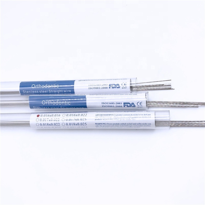 Promotion Sales Dental Supplies Stainless Steel Straight Orthodontic Wires