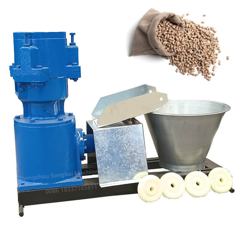 75-150kg/h Hot Sale Feed Processing Machine Home Use Animal Food Making Machine Factory Manufacture Feed Pellet Machine