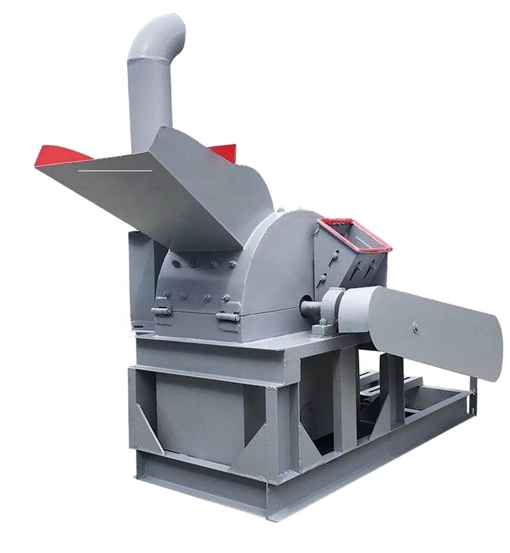 Sawdust Wood Log Sawdust Crusher Machine Coconut Shell Wood Hammer Mill Shredder Sawdust Making Chipper Machine Price