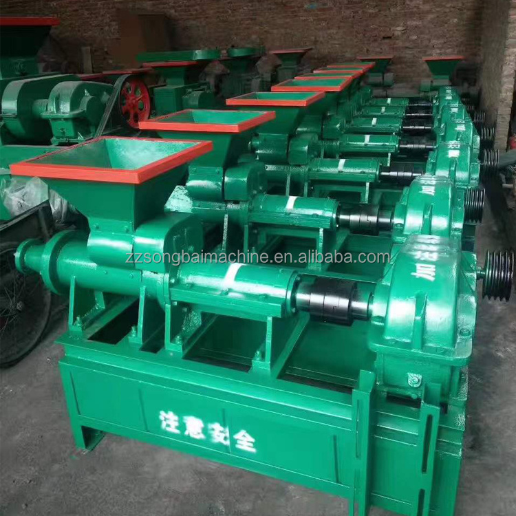 Small biomass coal charcoal extruder machine bagasse wood coal sawdust briquette extruder forming press making machine