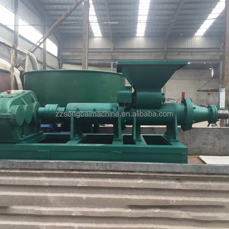 Small biomass coal charcoal extruder machine bagasse wood coal sawdust briquette extruder forming press making machine