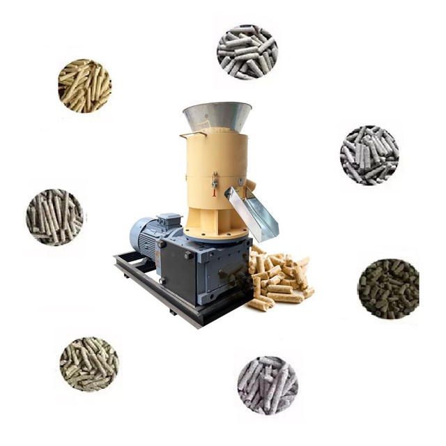 Household Alfalfa Cubes Pelet Machine Wood Pellet 4KW Wood Pellet Machine 150 220v Biomass Wood Pellet Mills