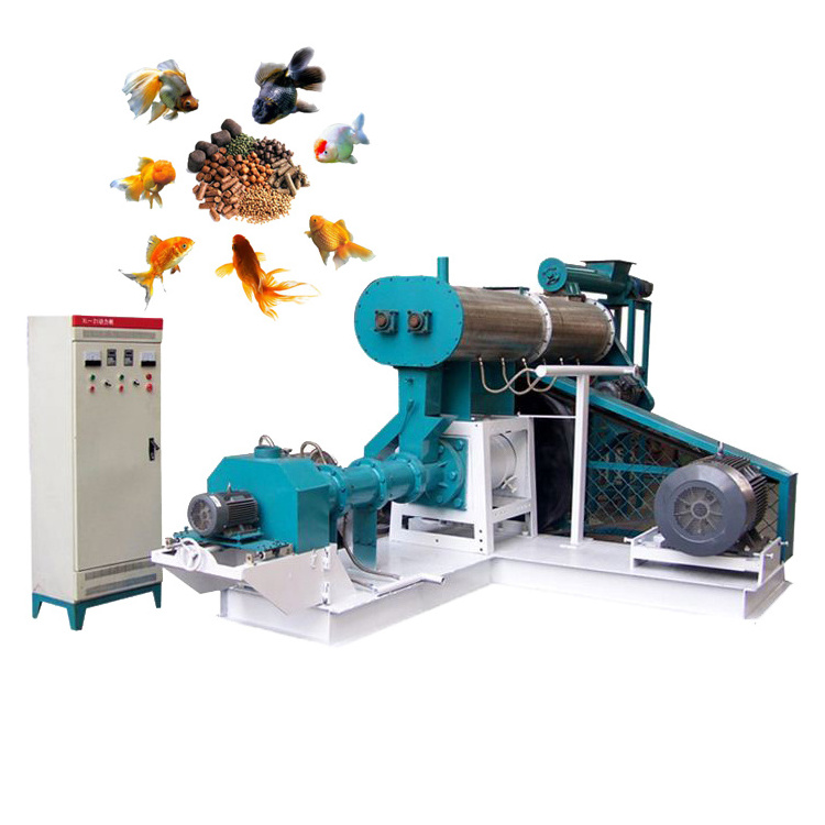 Cat Animal Floating Fish Feed Pellet Mill Animal Feed Equipment Pet Food Production Line Small Scale Pet Dog Food Extruder