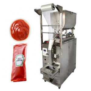 Automatic Small Sauce Sachet Packaging Machine Honey Chili Paste Soy Sauce Tomato Sauce Ketchup Sachet Packing Filling Machine