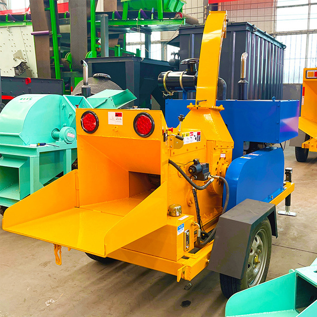 32hp 55 HP Diesel Garden Wood Drum Chipper Shredder Pallet Crusher Pto Wood Chipper Shredder For Sale